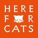 Here for Cats logo